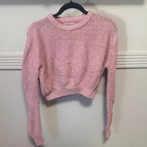 Urban Outfitters Pink Crew Neck Sweater